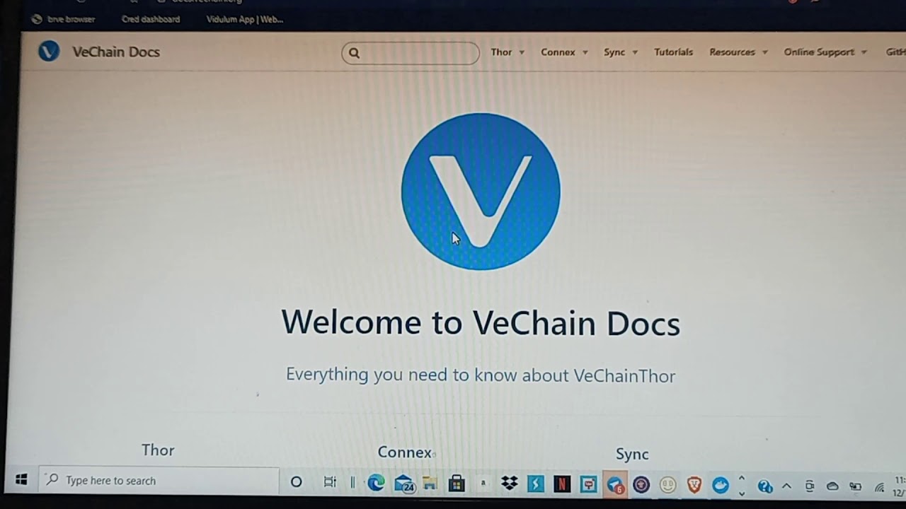 Vechain read off ...Bullish - YouTube