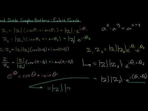 Multiply and Divide Complex Numbers with Euler's Formula