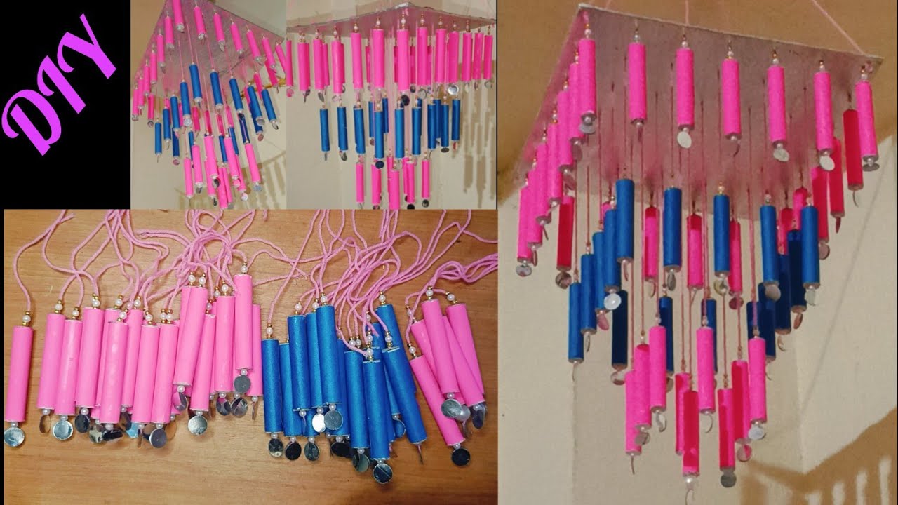 Thread Spools Jhumar Craft Ideas//Amazing Jhumar Making with waste meterial//Home decor Craft//DIY