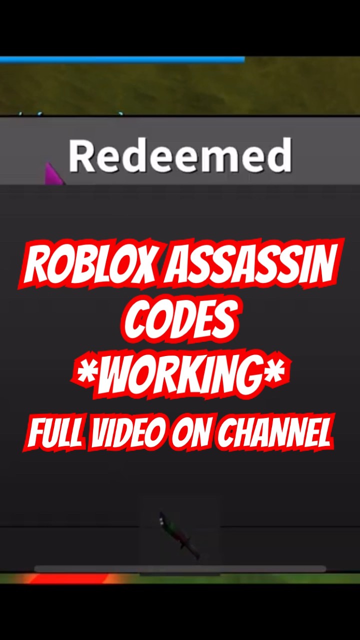 ROBLOX ASSASSIN CODES YouTube Oardefault 