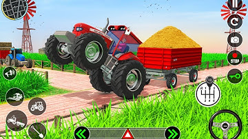 Drive Modern Tractor Farming Game Simulator 3D - New Child Android Game 2025 - Android Game Part #1