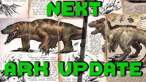 ARK Update - 5 new Dinos! || Introducing the new dinosaurs || Cantex