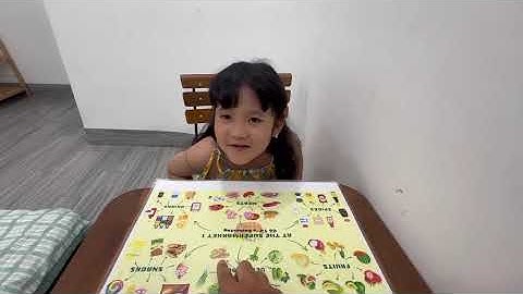 Tiếng Anh Giao Tiếp Phan Thiết: Sophia practices talking about At The Supermarket 1