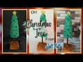 DIY Christmas Tree | christmas decoration ideas | how to make a christmas tree from wall putty