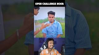 Open Challenge Kar Diya Noob 😅🤣 #shorts #freefire Amit FF Comedy l @swastireacts