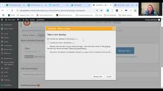 Karen Leslie - how to install a backup plugin for WordPress