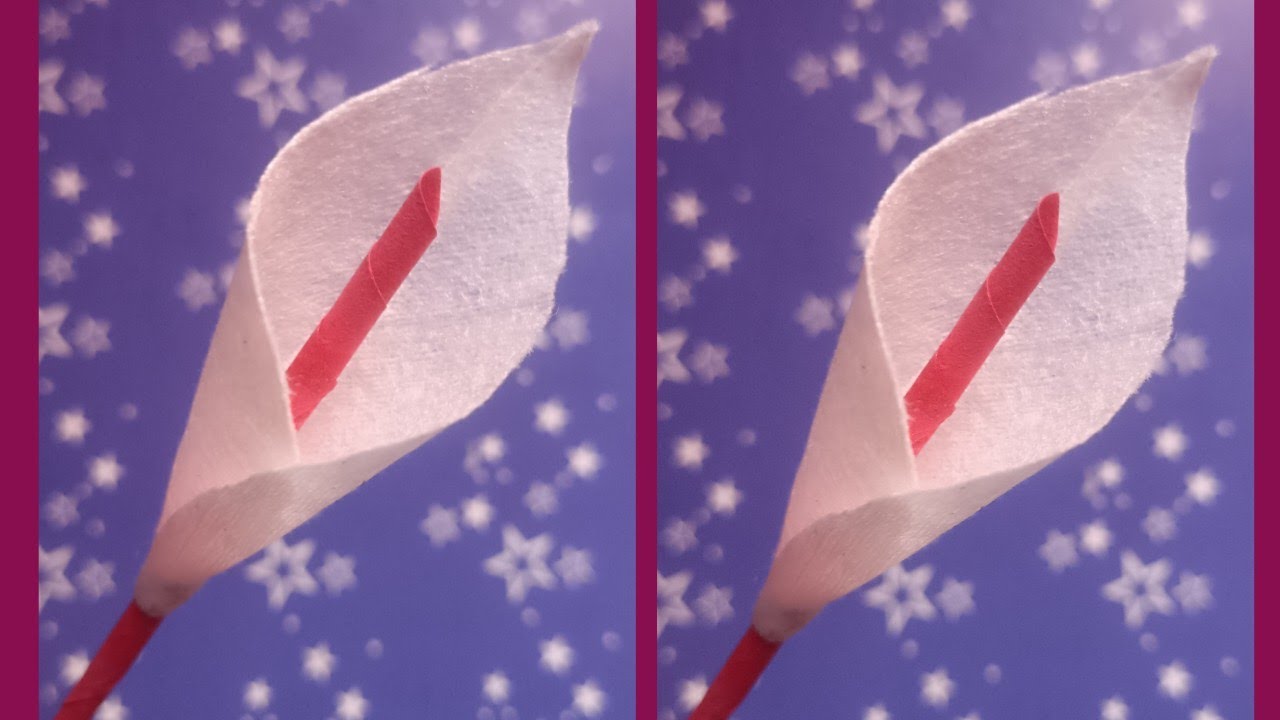 Tissue paper flower Making/Tissue paper Craft ideas