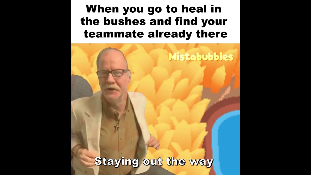 Healing in the bushes be like.. 