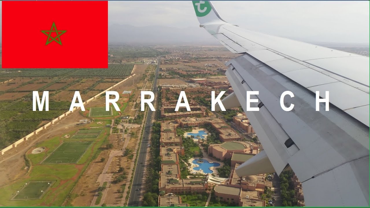 Amsterdam to Marrakech Morocco  - Transavia Airlines - HD