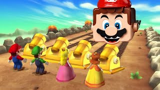 Mario Party 9 - Boss Rush - Mario vs All Stage Bosses (Master CPU)
