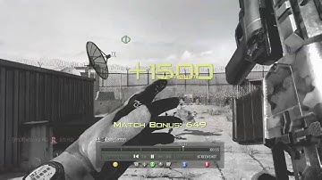 MW3 Private match  a lot of spins