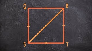 How to Write a Proof Using SSS Congruence Theorem - Congruent Triangles