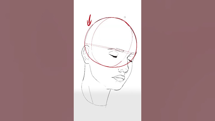 Mistake When Drawing Head - Quick Art Tips #art #sketch #shorts #tutorial #drawingtutorial #anime