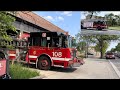 Chicago Fire Department Engine 108 truck 23 responding
