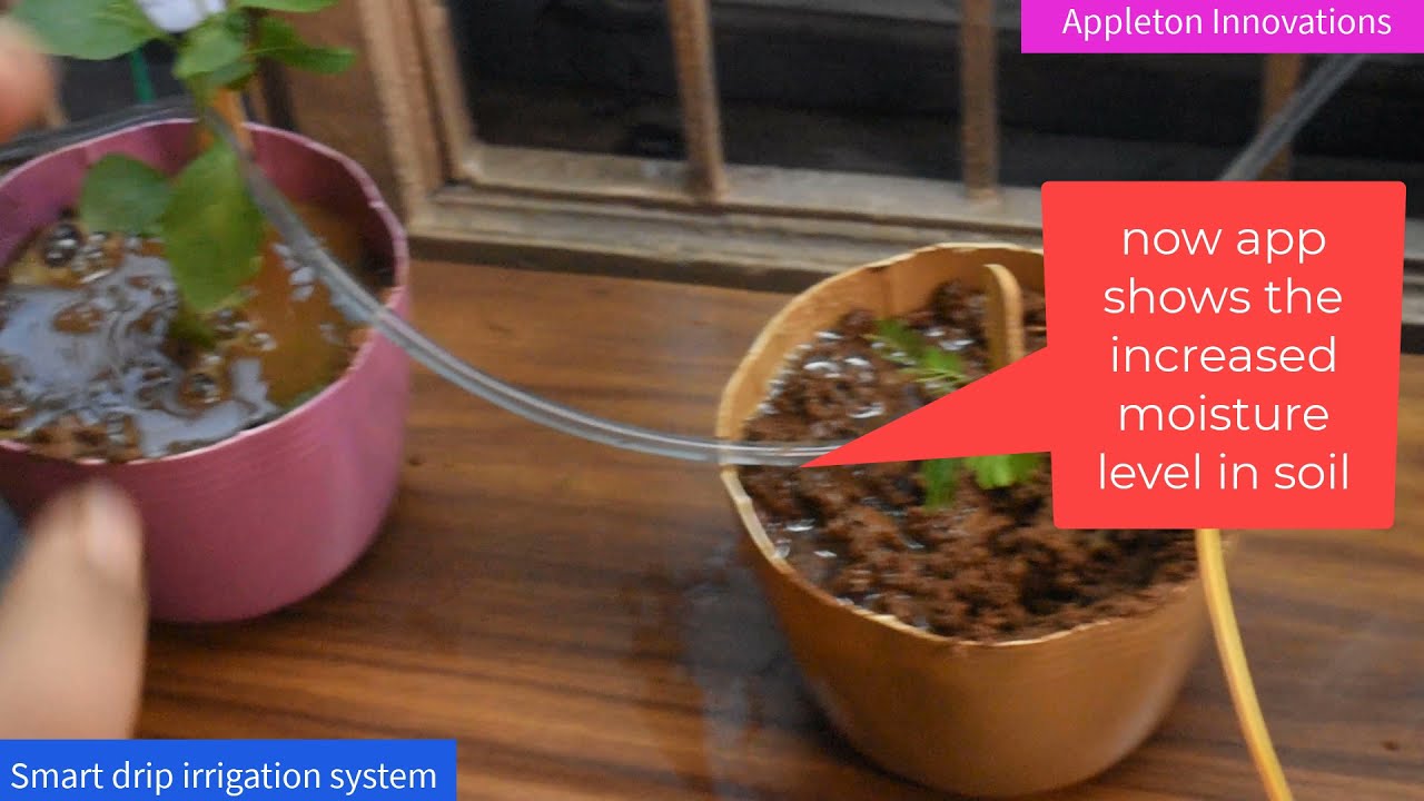 Smart Drip Irrigation System | IoT Project | Best ESP8266 IoT Projects ...
