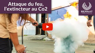 Comment utiliser un extincteur au Co2