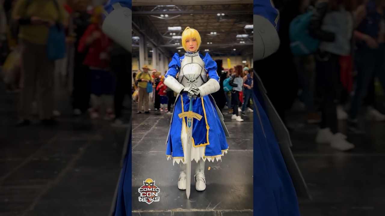 Legendary Saber Cosplay: Unsheathing Excalibur with Grace