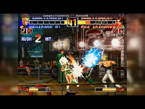 Fightcade 👊 The King Of Fighters 96 👊🏾 Vampiro Fronterizo 🇲🇽 Vs Monox96 🇨🇱