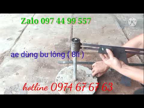 Video hướng dẫn ráp khuôn quay chậu cảnh - youtube