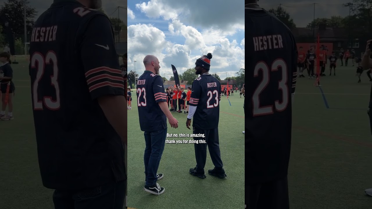 Whatever it takes to meet the ๐ #devinhester #manchester #flagfootball Whatever it takes to meet the ๐ #devinhester #manchester #flagfootball
