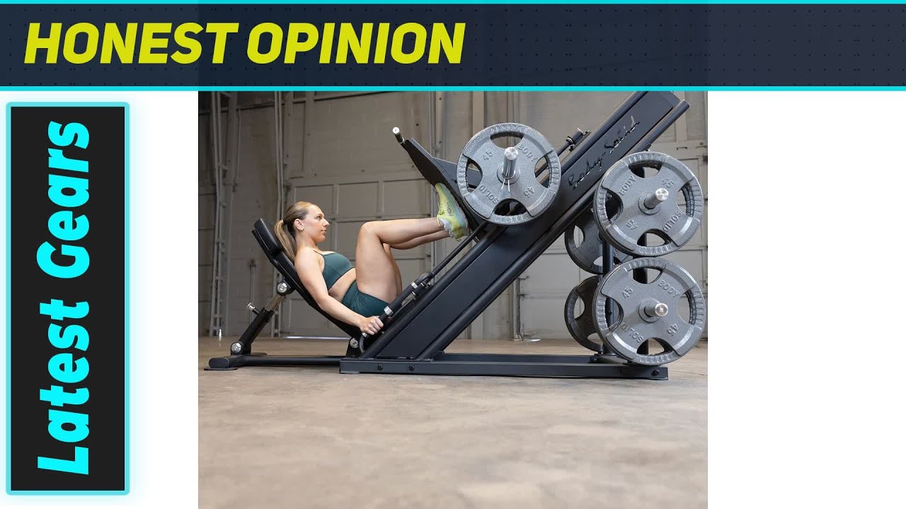 Body-Solid SGLP500: Мощный тренажер для жима ногами весом до 780 кг!