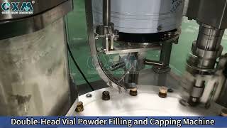 How Does a Double-Head Vial Powder Filling and Capping Machine Work?