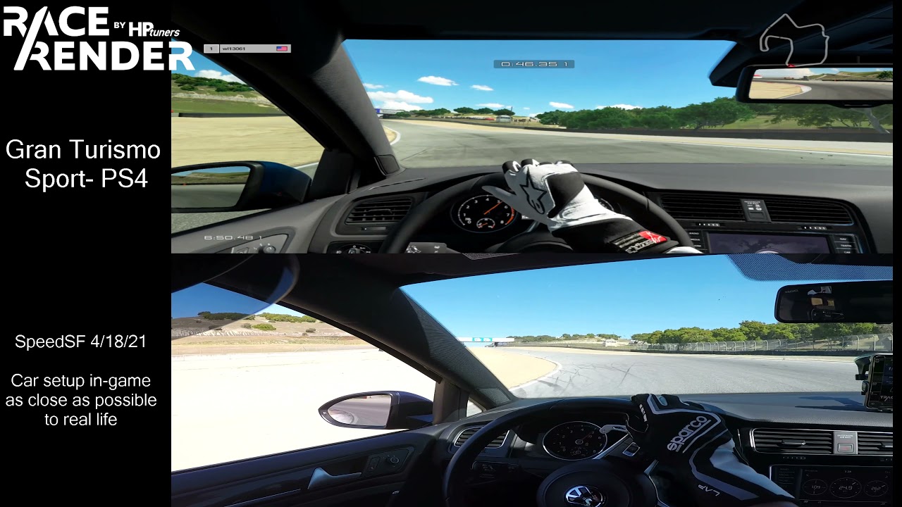 Watch How A Gran Turismo Lap Compares To Real Life