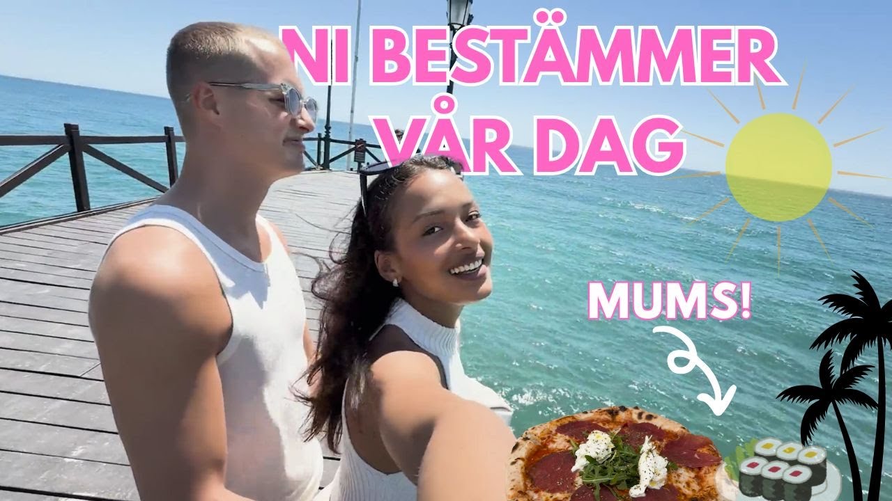 VLOGG - Våra följare bestämmer vår dag!!