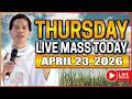 FILIPINO LIVE MASS TODAY ONLINE II APRIL 23, 2026 | FR. FIDEL ROURA