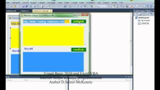 Visual Basic 2010 Excel VBA die  Internet Seiten einlesen programmieren SelMcKenzie Selzer-McKenzie