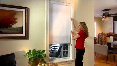 Good Housekeeping Roller Shades with Cord Loop Control