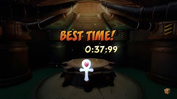 Crash Bandicoot 2 (PS4) - road to ruin - time trial