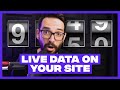 How You Can Add LIVE DATA to Your Webflow Site (Super Cool!) | Full Guide