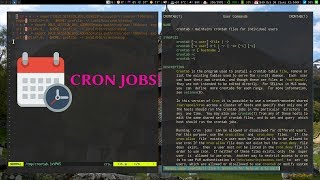 cronjobs, cronie, & crontab on arch linux