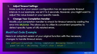 Famous Handling URLSession Timeout Errors in Swift Wealth