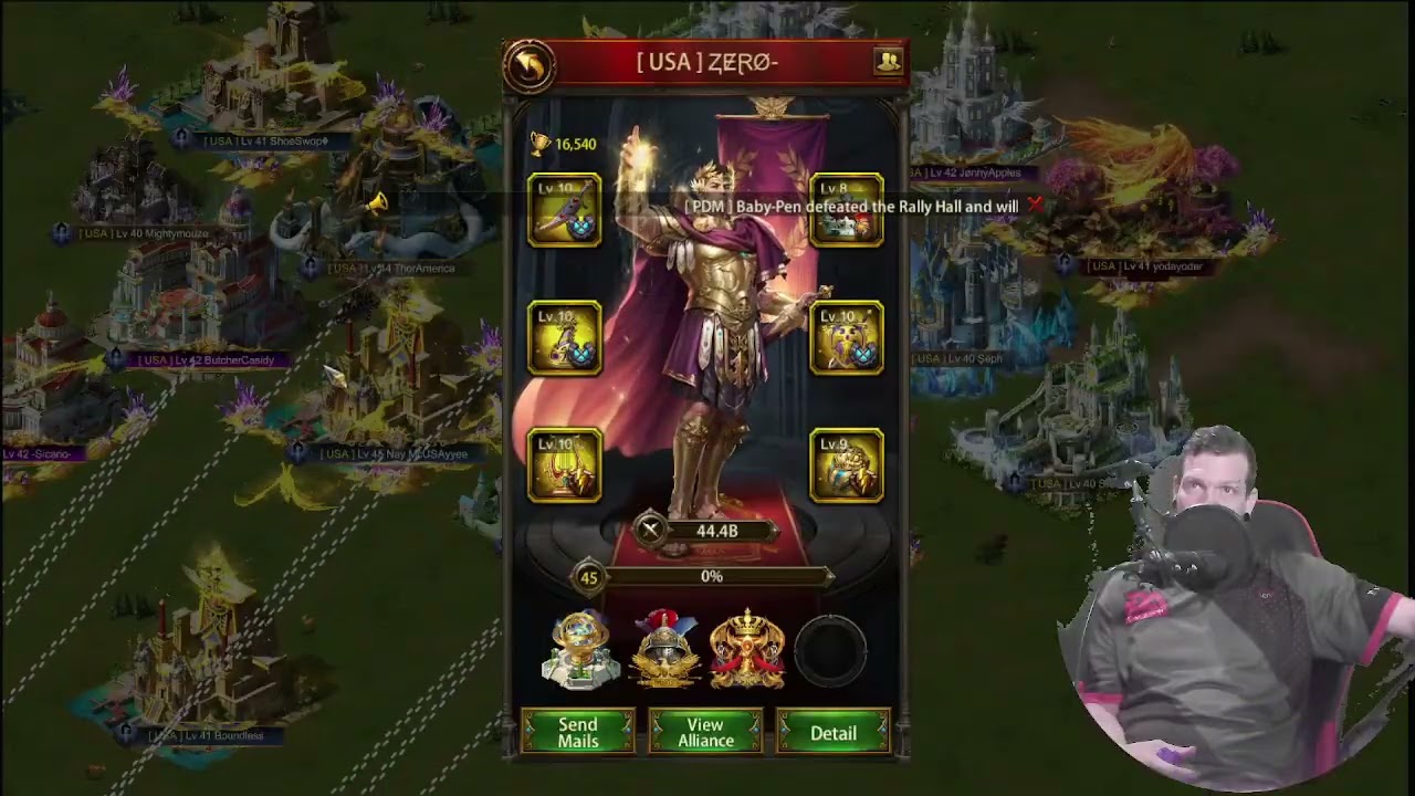 Evony: The Kings Return Battle OF Chalons Semi-Finals (Spectating MFS) -  !PCG