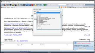 LeSearch Software Legal Glossary (Hindi) Tutorial screenshot 2