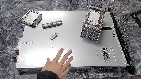 Building out a Dell PowerEdge R430 for a future project/video