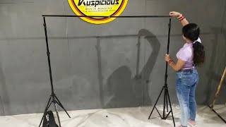 Background Stand Full Kit for You Tube / Sonia Photography  Stand from Amazon