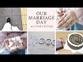 [ vlog ] 結婚しました💍✨｜この日を忘れないように🕊 [解離性同一性障害/DID]