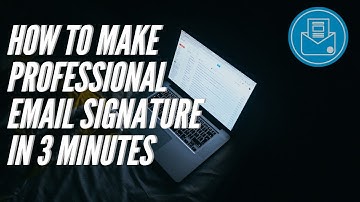 How to make Professional Email Signature in 3 minutes For Free |  Gmail  | Office 365 | Outlook
