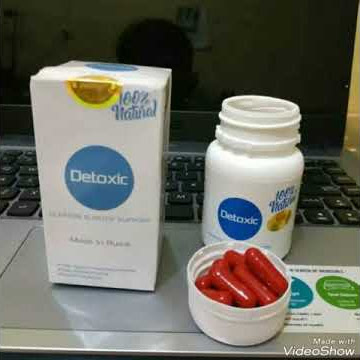 Detoxic Asli dan Palsu || Harga Detoxic Original Obat Parasit 082338106800