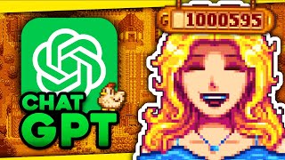 USEI o ChatGPT para JOGAR STARDEW VALLEY... (e deu MUITO certo)