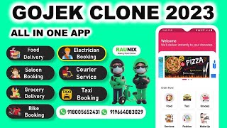 How to make app like gojek | gojek clone 2024 | how to make multiservice app | Raunix screenshot 4