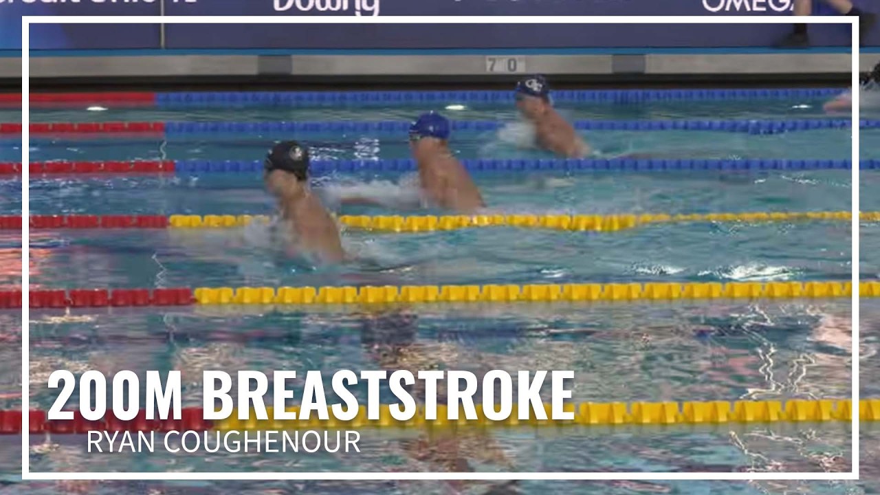 Ryan Coughenour Touches First in 200M Breaststroke | 2026 Speedo Junior Nationals
