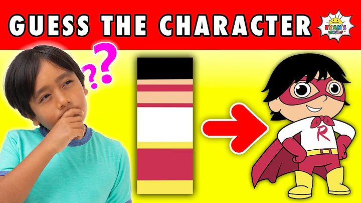 Can You Guess The Character? Join Ryan's World Challenge!