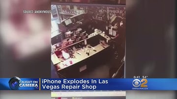 WATCH: iPhone Explodes