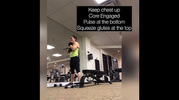 Exercise Library - Double Pulse Squats - Goblet