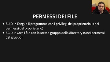 Linux: Utenti, Gruppi e Permessi