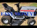 Craftsman Lawn Tractor Restoration Flip Project. How To Make Easy Money Flipping A Tractor!